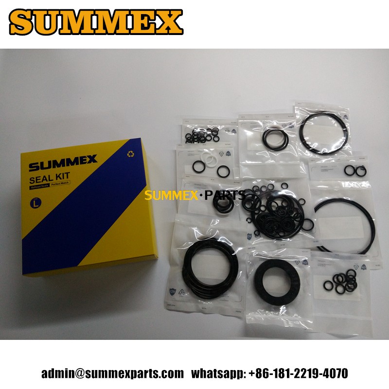 SUMMEX SK200-8 Hydraulic Main Pump Seal Kit for Kobelco 200-8 Excavator