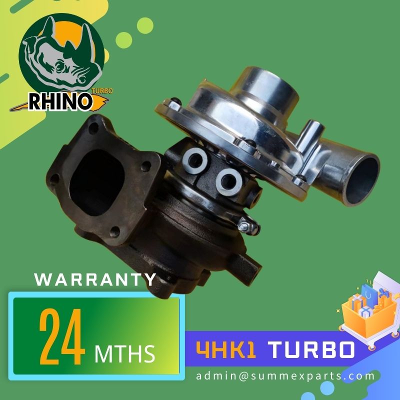 【RHINO】4HK1 Engine Turbocharger 8-98030217-0 02-802306 11589880044 11589700044 VB440051 VC440051 for Crawler Excavator